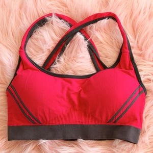 Pink Sports Bra SMALL
